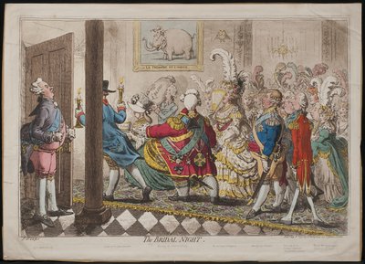 The Bridal Night, 1797 by James Gillray